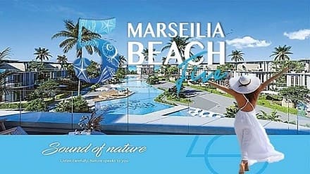 مارسيليا بيتش 5 الساحل الشمالي Marseilia Beach 5